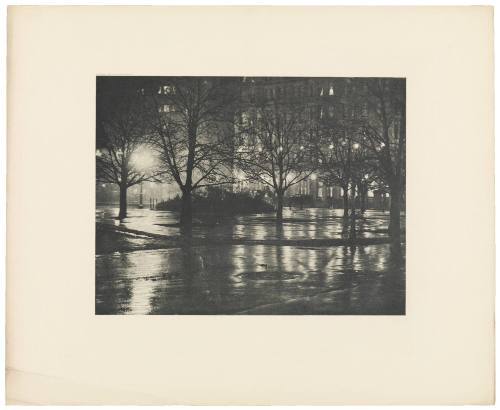 The Glow of Night — New York from the portfolio Picturesque Bits of New York and Other Studies