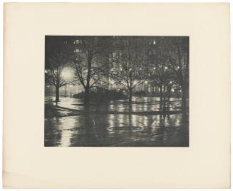 The Glow of Night — New York from the portfolio Picturesque Bits of New York and Other Studies