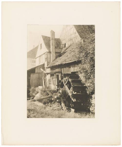 The Old Mill from the portfolio Picturesque Bits of New York and Other Studies