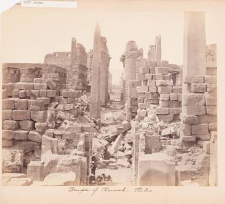 Thebes. General View of the Temple of Karnak