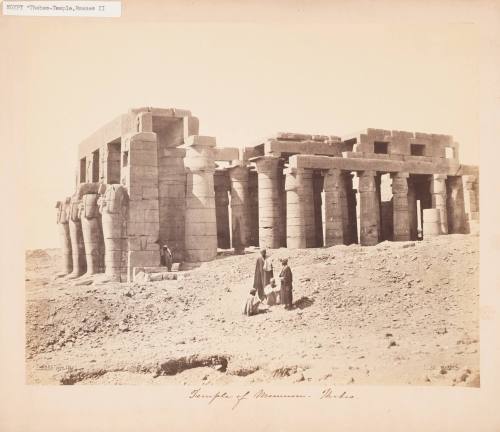 Thebes. General View of the Memnonium, from the South-East