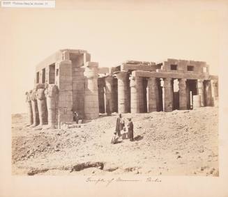 Thebes. General View of the Memnonium, from the South-East