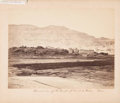 Thebes. General View of the Temple of Medeénet Haboo