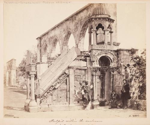 Jerusalem. Minbar, or Pulpit, in the Enclosure of the Mosque of Omar