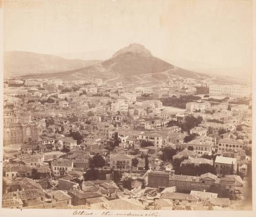 Athens. The Modern City, from the Acropolis