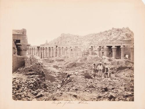 Philae. Outer Court of the Temple of Isis