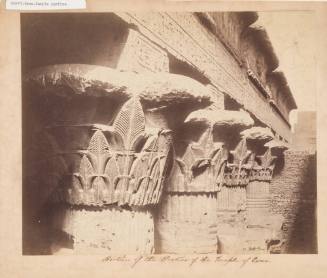 Esne. Portion of the Portico of the Temple of Esné