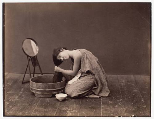 Woman Bathing