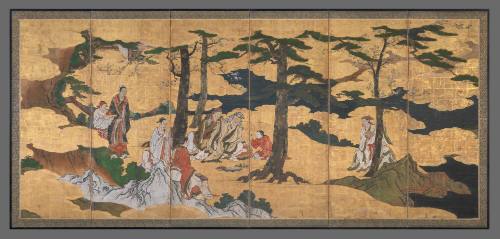 Scholars in a Garden