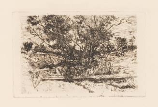 Landscape with Footbridge