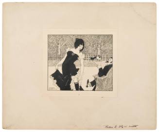 Woman Itching Her Leg, by "Daubrey Weirdsly"