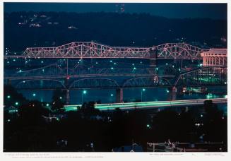 6 Roadways and 2 Railways Across the Ohio River