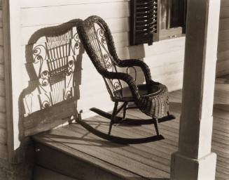 Rocker on Porch