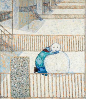 Snowman and Boy