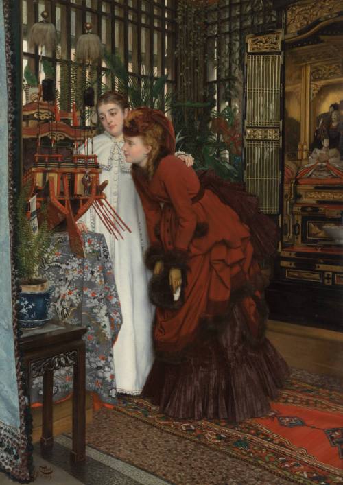 Young Women Looking at Japanese Articles