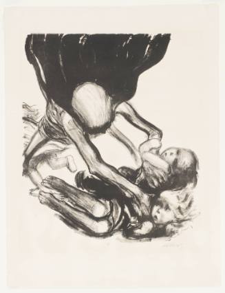Death Grasps at a Group of Children (Tod greift in Kinderschar)