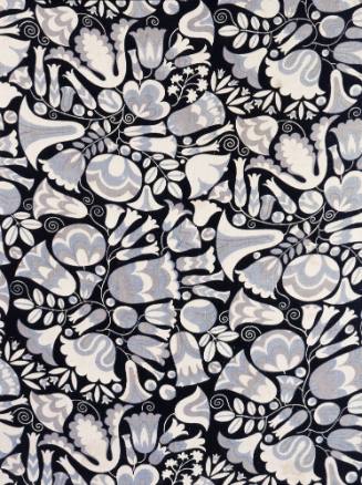 Length of Printed Linen ("Kropftaube") Bavaria