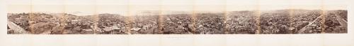 Panorama of San Francisco from California Street Hill