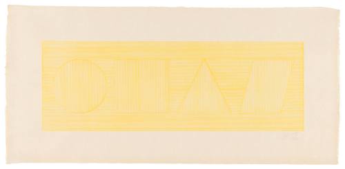 Four Part Combination of 6 Geometric Figures in Four Colors III