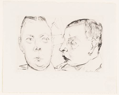 Two Auto Officers (Zwei Autooffiziere)