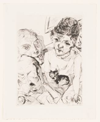 Evening (Self-Portrait with the Battenbergs) [Der Abend (Selbstbildnis mit den Battenberg)]