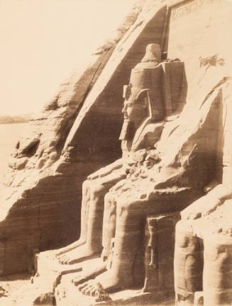Statue of Ramses II at Abu Simbel