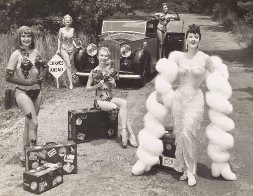 Gypsy Rose Lee and Girls