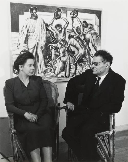 Jose Clemente Orozco and His Wife