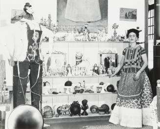 Frida Kahlo in Her Sitting Room