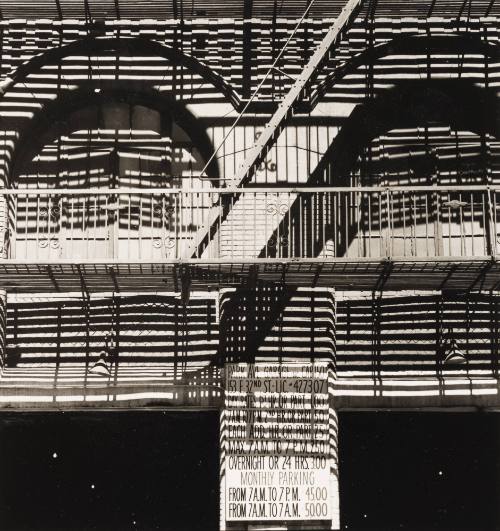 32nd Street Garage and Fire Escape Shadows