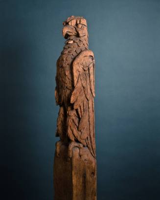 Eagle Fence Post