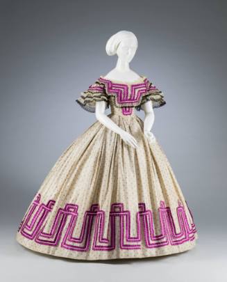 Afternoon Dress: Day Bodice, Evening Bodice, and Skirt
