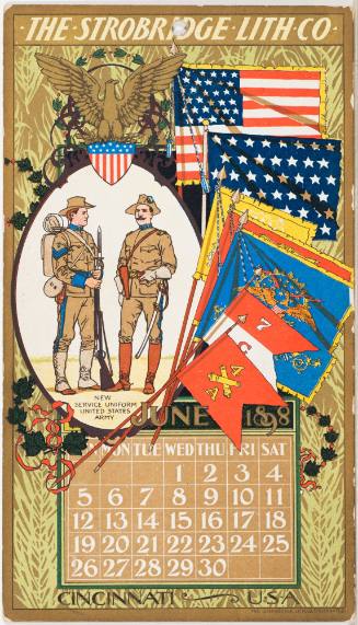 Calendar Card / June 1898