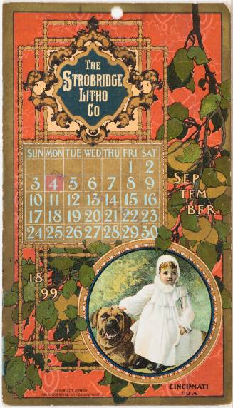 Calendar Card / September 1899