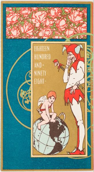 Calendar Card / Eighteen Hundred and Ninety Eight