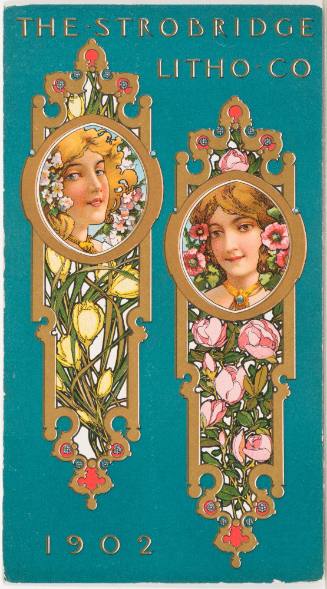 Calendar Card / The Strobridge Litho Co 1902