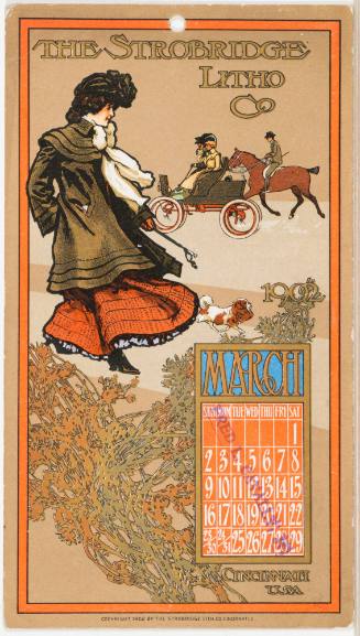 Calendar Card / March 1902