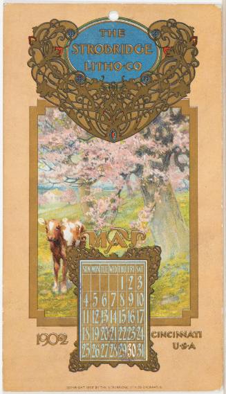 Calendar Card / May 1902