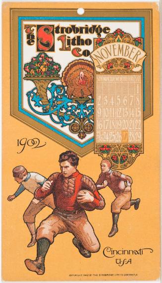 Calendar Card / November 1902