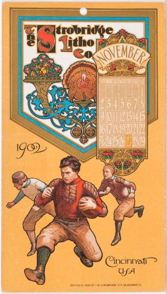 Calendar Card / November 1902