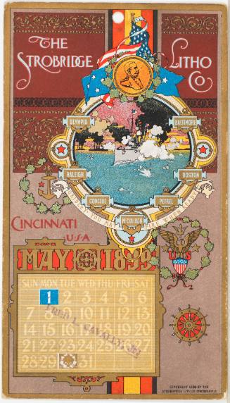 Calendar Card / May 1899