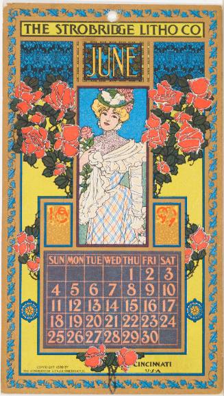 Calendar Card / June 1899