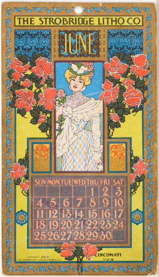 Calendar Card / June 1899