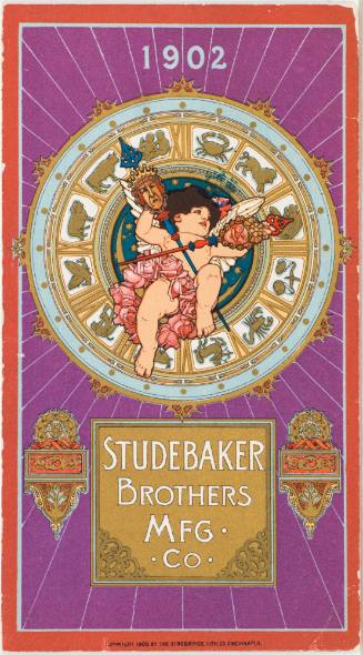 Calendar Card / 1902 Studebaker Brothers Mfg Co