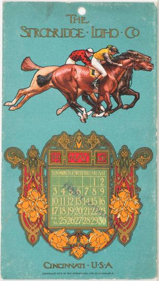 Calendar Card / May 1903