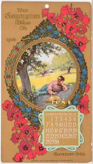 Calendar Card / June 1903
