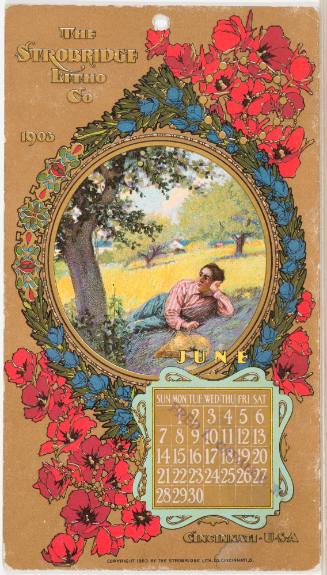 Calendar Card / June 1903