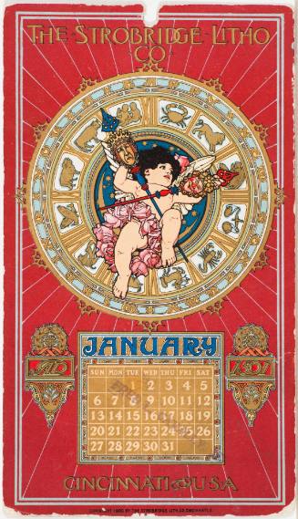 Calendar Card / January 1901