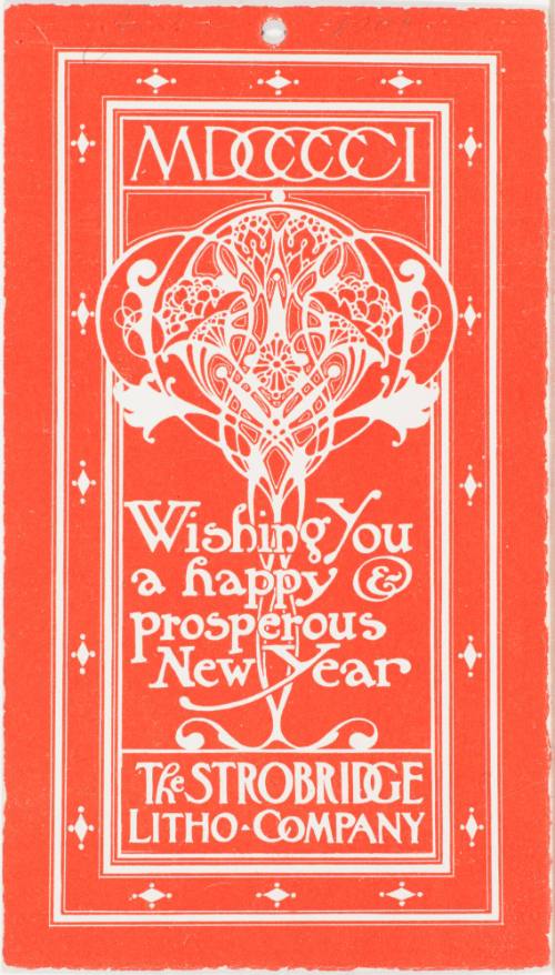 Calendar Card / January 1901