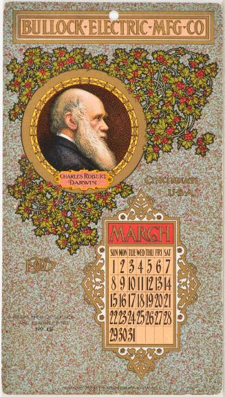 Calendar Card / March 1903 Bullock Electric Mfg Co